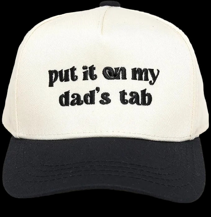 Two Tone Cap - Put It On My Dad's Tab